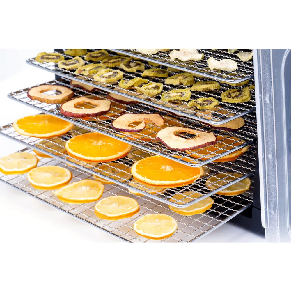 Deshidrator alimente, 7 tavi, 500W, 35-70°C, panou digital [3]