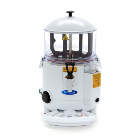 Dispenser ciocolata calda 5 litri alb compact cu temperatura reglabila [8]