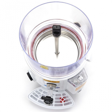 Dispenser ciocolata calda 5 litri alb compact cu temperatura reglabila [3]
