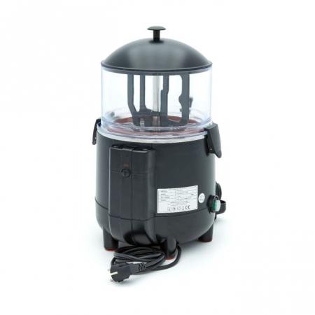 Dispenser ciocolata calda 5 litri negru de masa cu robinet detasabil [6]