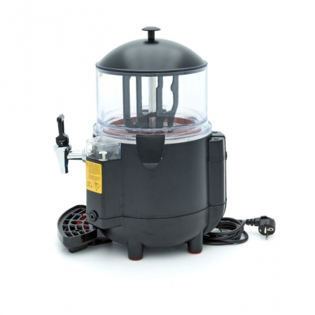 Dispenser ciocolata calda 5 litri negru de masa cu robinet detasabil [7]