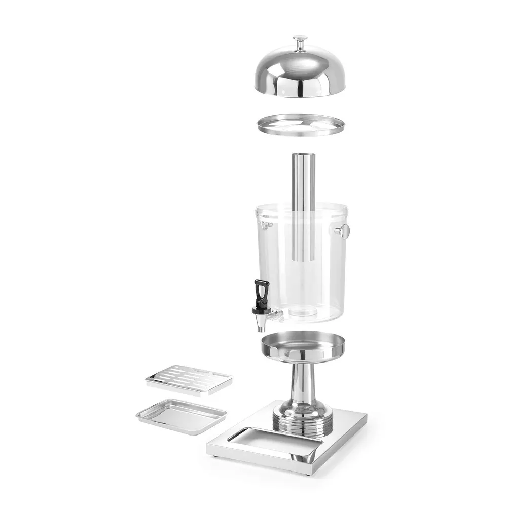 Dispenser suc 2x8L, 16 litri, inox, racire cu gheata [1]