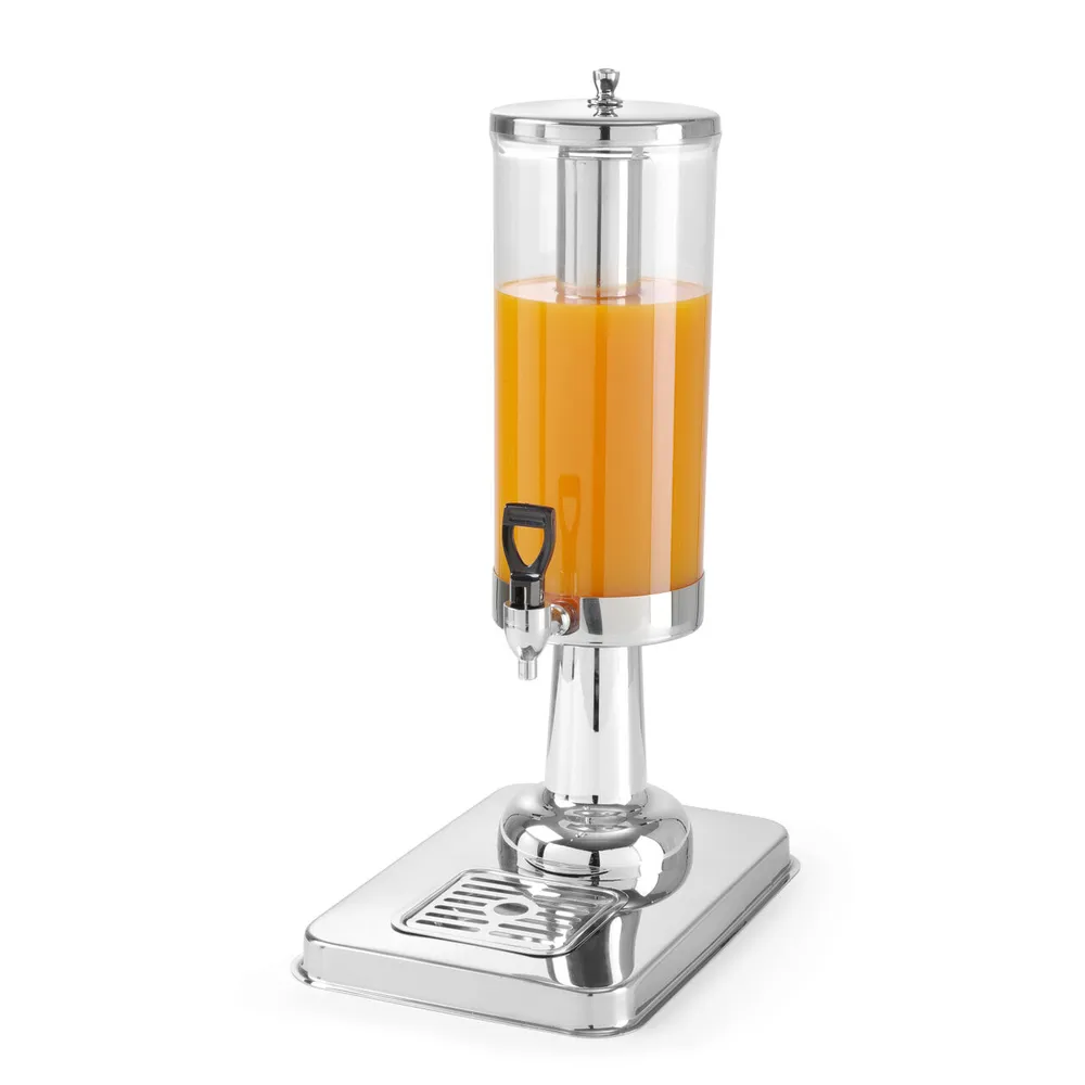 Bar si Terasa - Dispenser suc 6L, suport inox, racire cu gheata, robinet