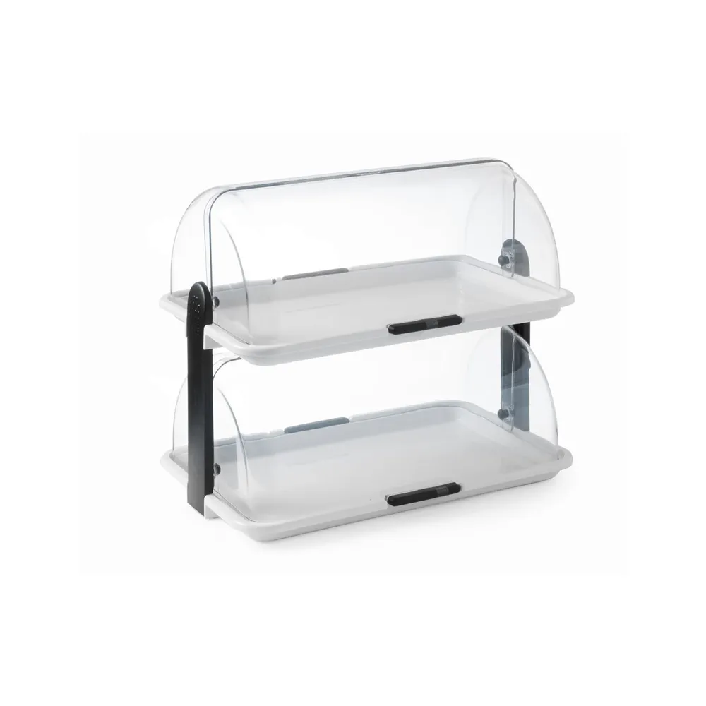Vitrine Frigorifice - Display rolltop tava dubla, plastic, 46x31x41cm