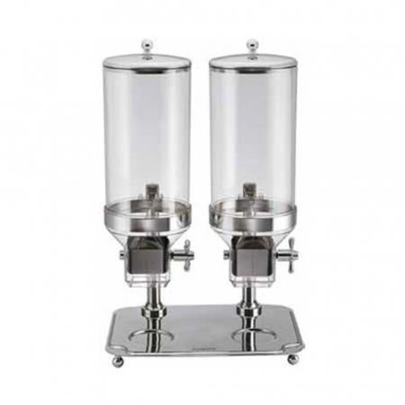 Autoservire - Distribuitor de cereale de 8+8 litri, 480x260x660(h) mm, DC10302