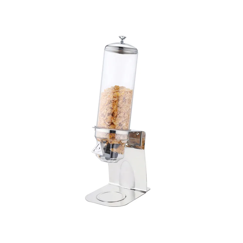 Autoservire - Dozator cereale 3.5 l, baza inox, montabil pe perete