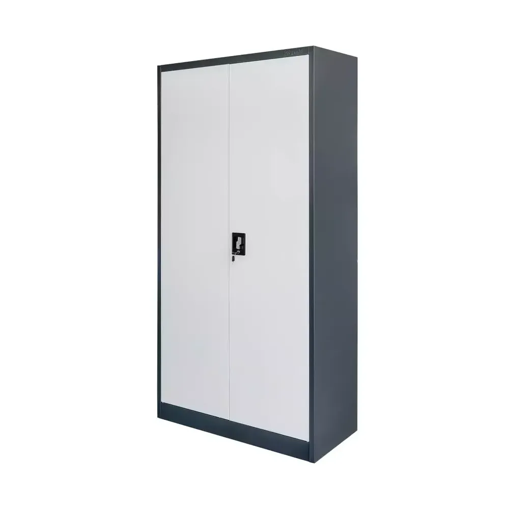 Dulapuri metalice pentru documente - Dulap birou, grafit/gri, 90x40x185cm