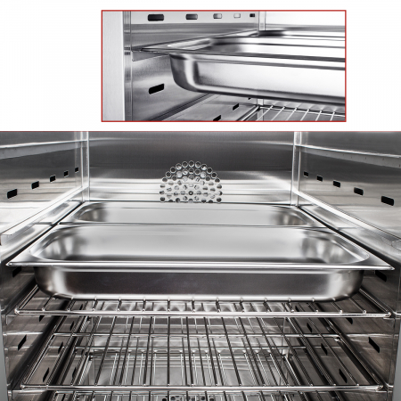Dulap cald inox 11 grilaje BWHS-11 [5]