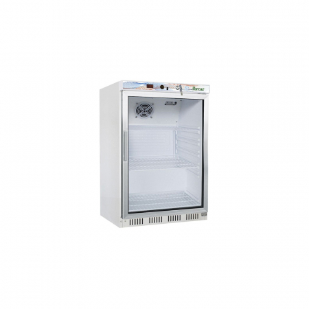 Echipamente Frigorifice - Dulap frigorific alb cu usa sticla semiprofesional, 130 litri, +2+8°C