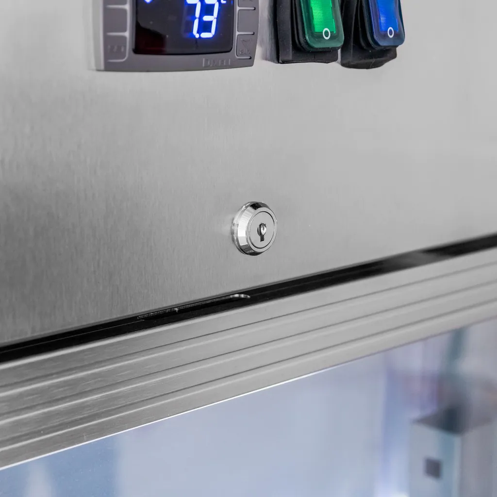 Dulap frigorific cu usa de sticla 537 litri, 68cm, 2 usi [5]