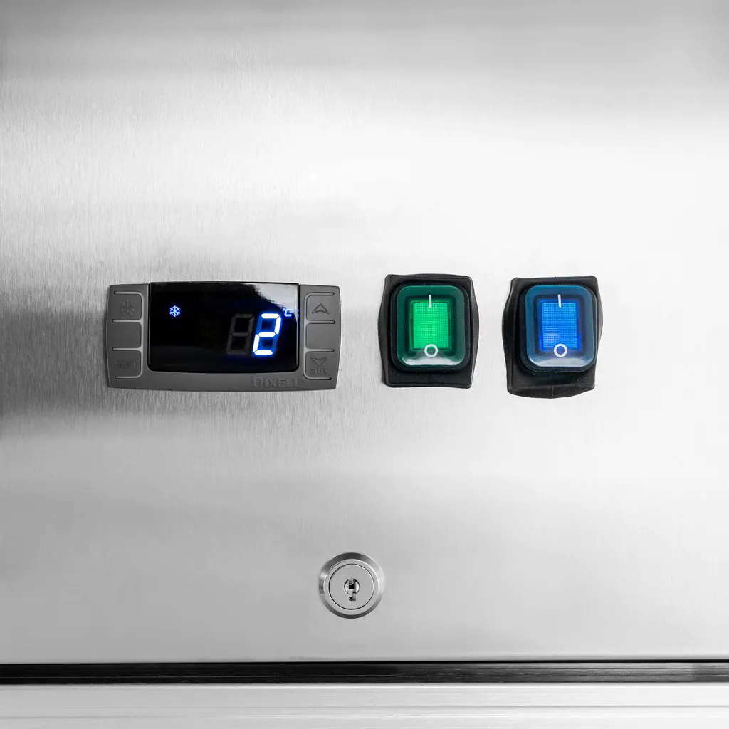 Dulap frigorific cu usa de sticla 537 litri, 68cm, 2 usi [2]