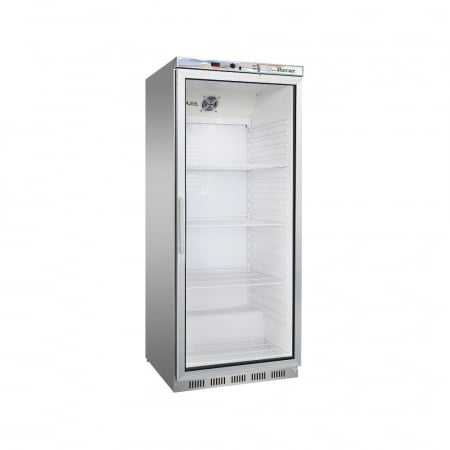 Echipamente Frigorifice - Dulap frigorific inox cu usa din sticla, 570 litri, +2+8°C
