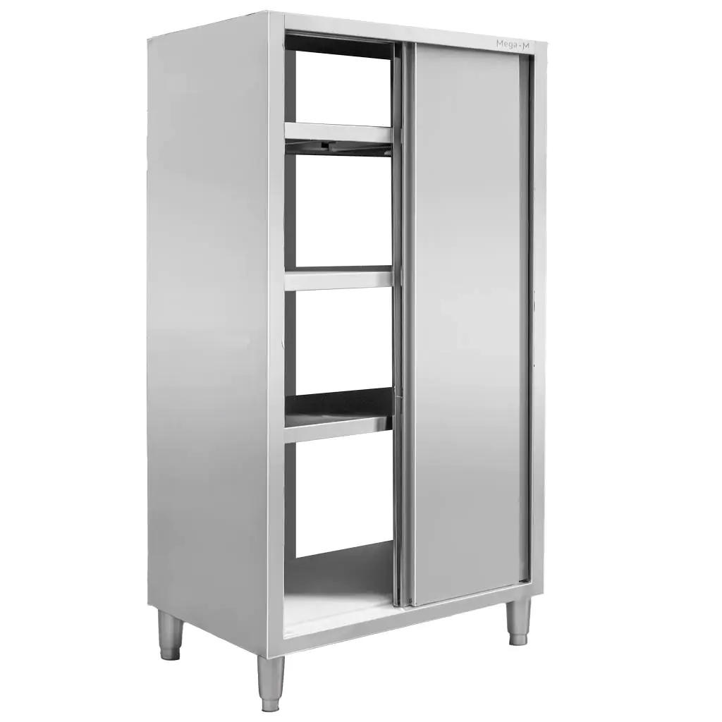 Dulap inox cu usi glisante 100x50x200cm [2]