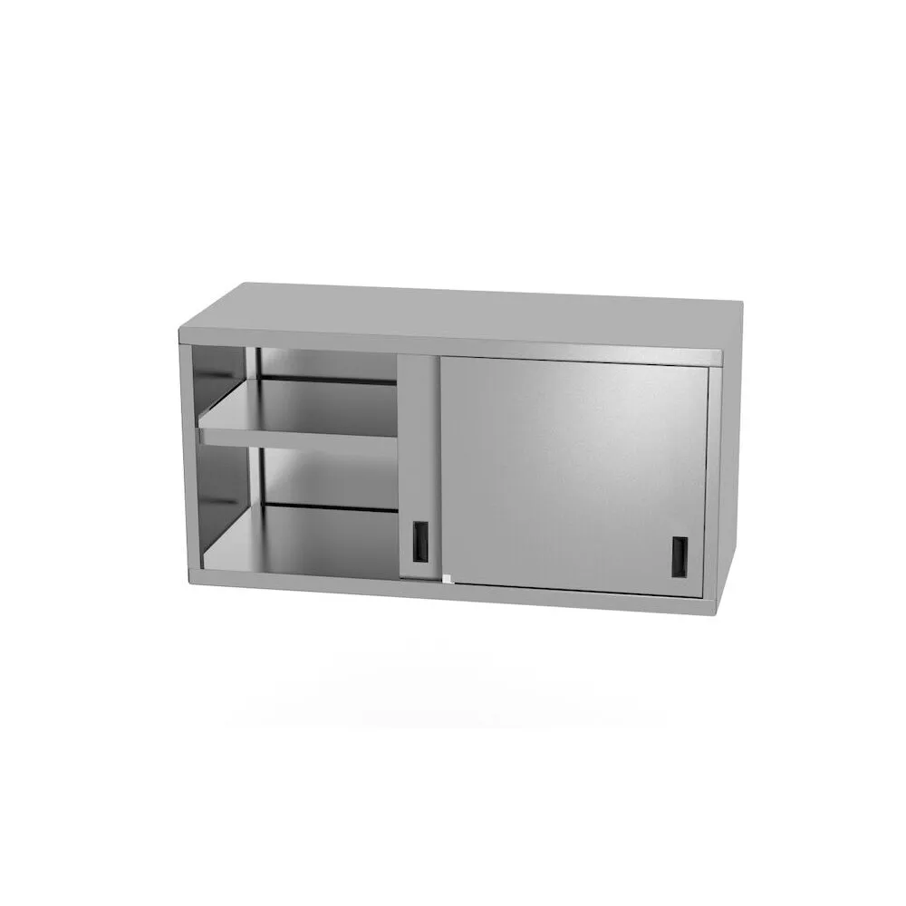 Dulapuri de perete inox - Dulap suspendat sudat Profi Line, inox, 1000x300x600mm
