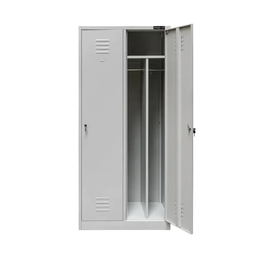 Dotari comerciale - Dulap vestiar 2 usi, cu rafturi, 80x50x180cm
