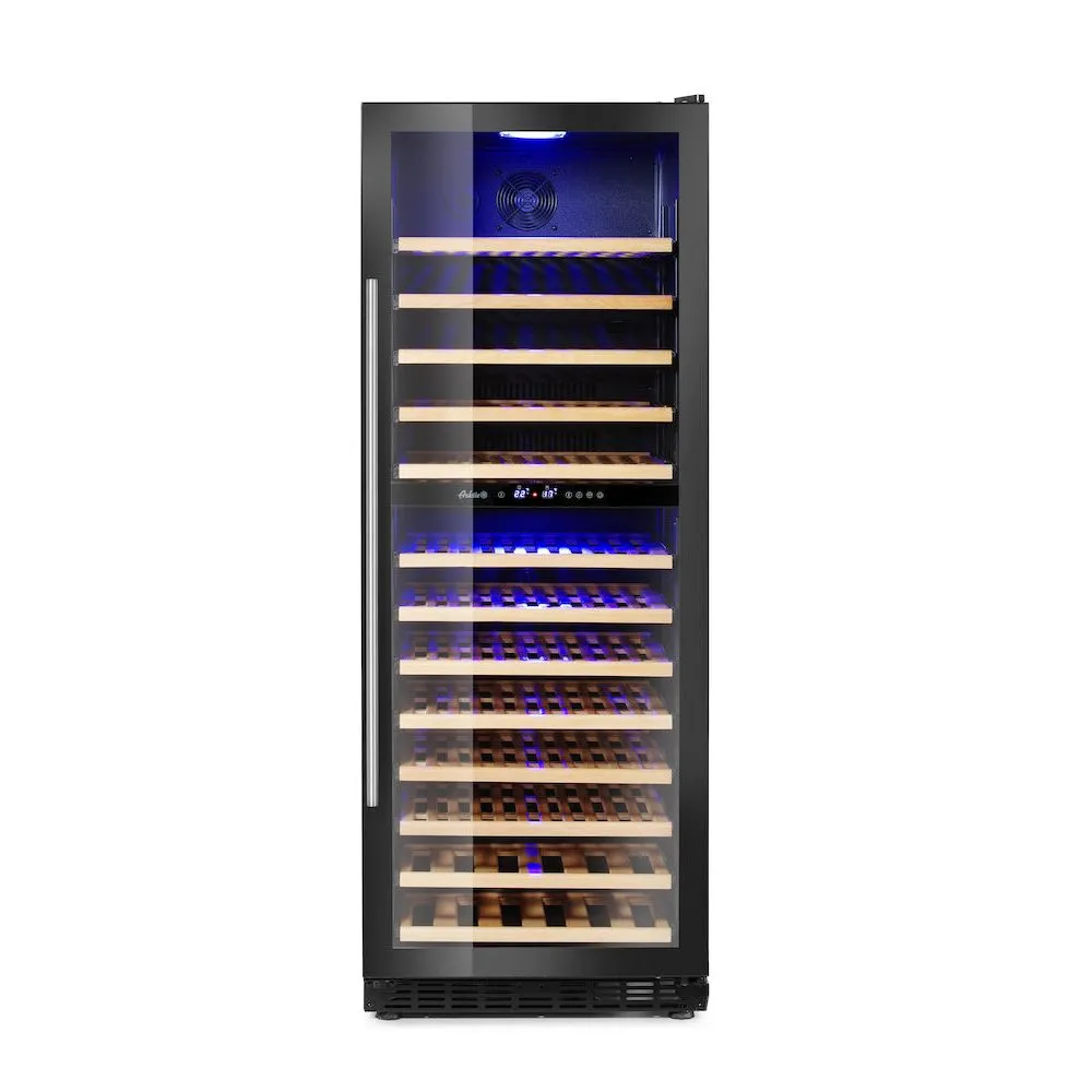 Frigidere bar - Dulap vin 135 sticle, 387L, 2 zone, 5-22°C, 130W