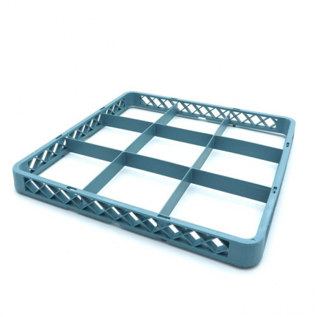 Accesorii spalare vesela si igiena - Extensor cos pahare masina de spalat, 50 x 50 cm, 9 compartimente