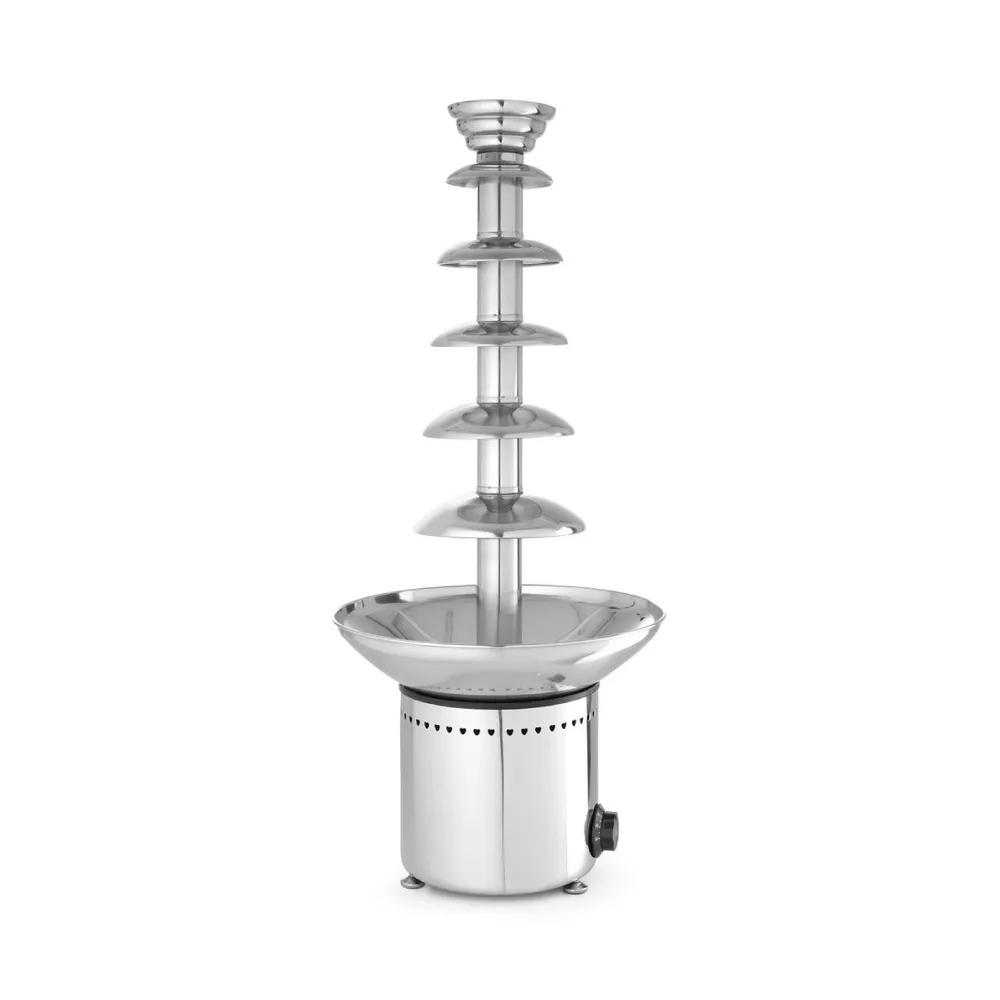 Dispensere ciocolata calda - Fantana de ciocolata cu 6 nivele, 230V/300W, 8kg