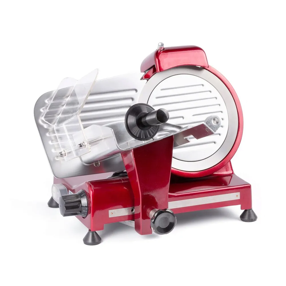 Feliatoare mezeluri profesionale - Feliator rosu Profi Line 220, 280W, lama 220mm, aluminiu