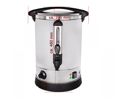 Fierbator inox profesional de 15 litri pentru apa, vin fiert, ceai BGWK15 [2]