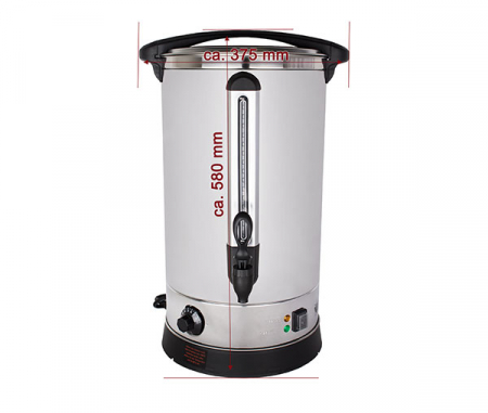 Fierbator inox profesional de 20 litri pentru apa, vin fiert, ceai BGWK20 [2]