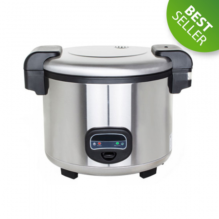 Aparate de fiert orez - Fierbator orez profesional din inox, 23 litri BRK-10