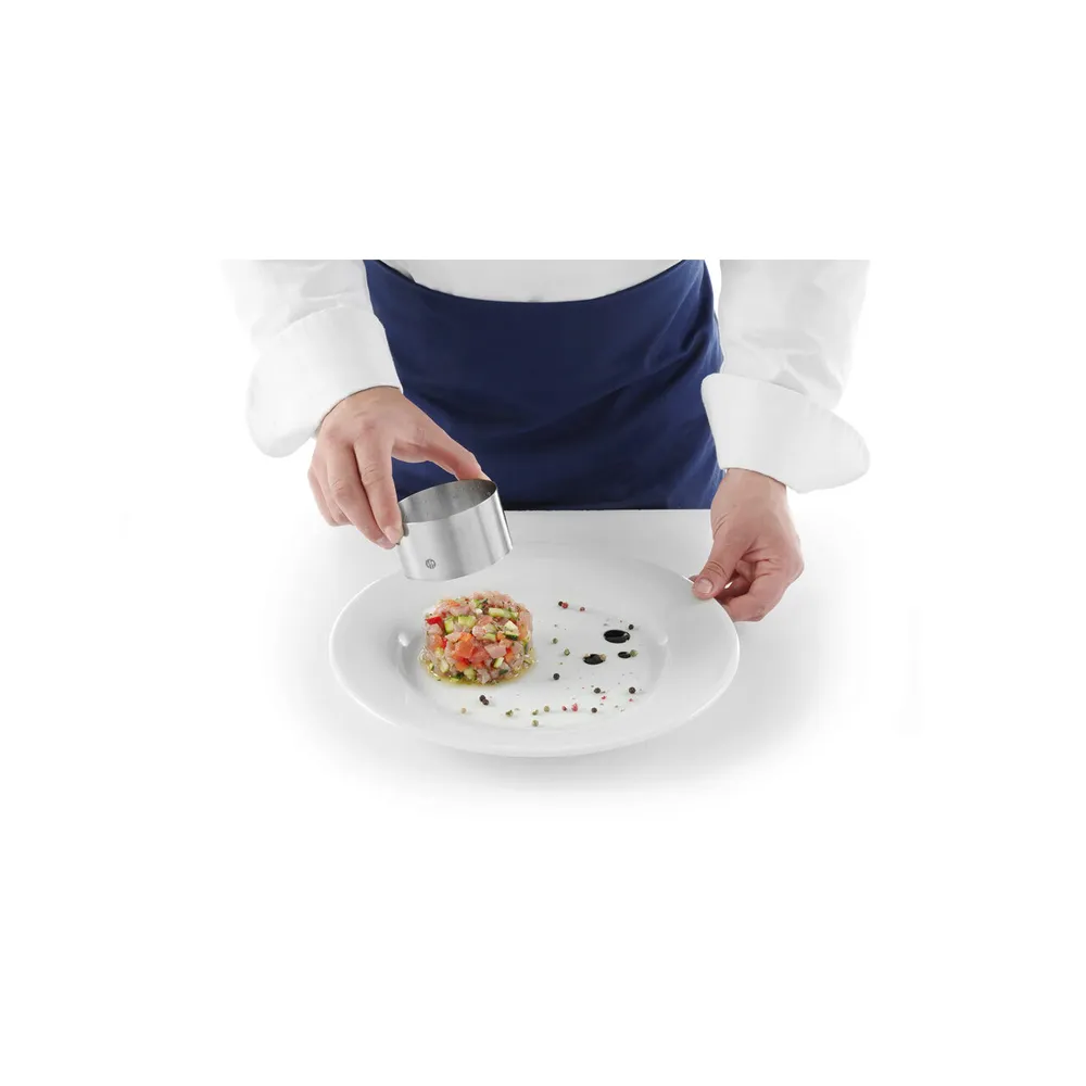 Forma rotunda inox patiserie ø140x50 mm [2]