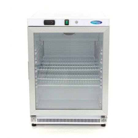 Frigider 200 litri alb cu usa din sticla si iluminare interioara [5]