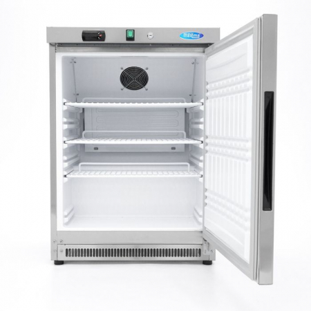 Frigider 200 litri inox cu 3 rafturi reglabile si racire ventilata [2]