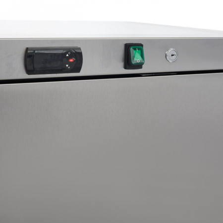 Frigider 400 litri inox cu 4 rafturi si sistem anti-gheata [1]