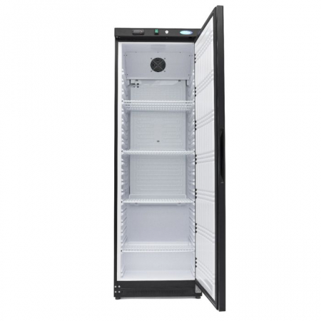 Frigider 400 litri negru cu 4 rafturi reglabile si racire ventilata [2]