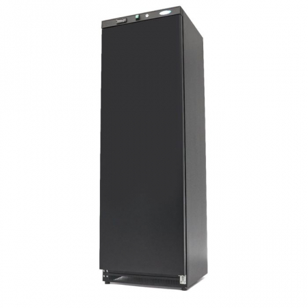 Echipamente Frigorifice - Frigider 400 litri negru cu 4 rafturi reglabile si racire ventilata