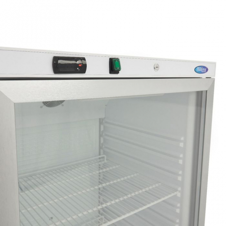 Frigider 600 litri alb cu geam si 4 rafturi reglabile cu control led [1]