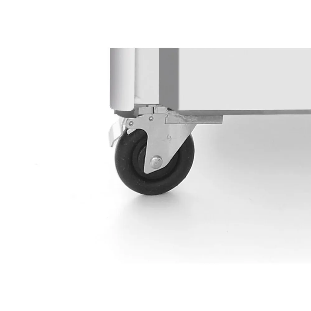 Frigider profesional 1300L, 2 usi, 0-8°C, inox, digital [1]