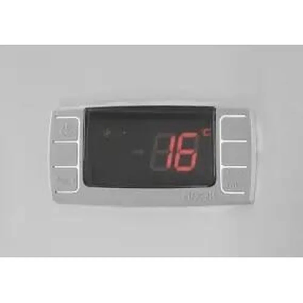 Frigider profesional 410L, 1 usa, 0-8°C, inox, pe roti [2]
