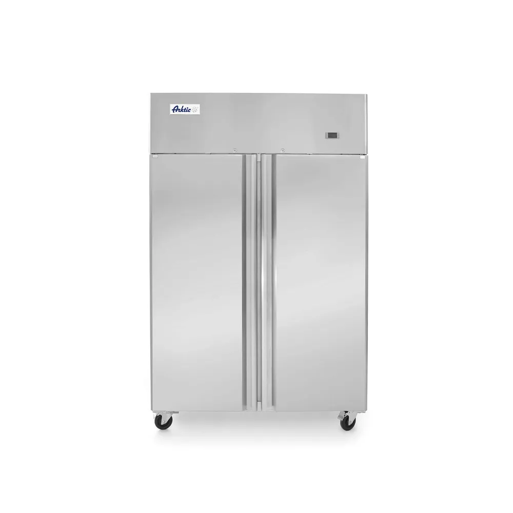 Echipamente Frigorifice - Frigider profesional 900L, 2 usi, -2/8°C, inox, pe roti