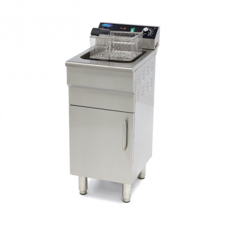Friteuza 16 litri, 1 cos, robinet scurgere, suport depozitare, 230V [4]
