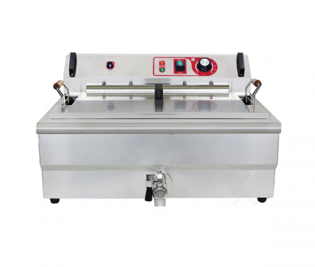 Echipamente Fast-food - Friteuza electrica 14 litri cu robinet BWF-201P