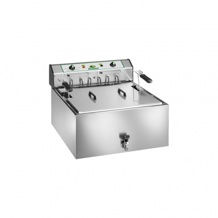 Echipamente Fast-food - Friteuza electrica 25 litri cu robinet, 400V, 9 kW, SF25P