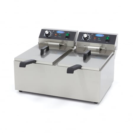 Echipamente Fast-food - Friteuza electrica 2x11L, 2x3000W, 230V