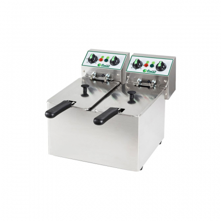 Echipamente Fast-food - Friteuza electrica 4+4 litri, 230V, 4 kW, FR44