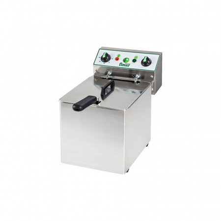 Echipamente Fast-food - Friteuza electrica 8 litri, 230V, 3 kW, FR8