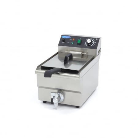Echipamente Fast-food - Friteuza electrica cu robinet 10L, 3000W, 230V