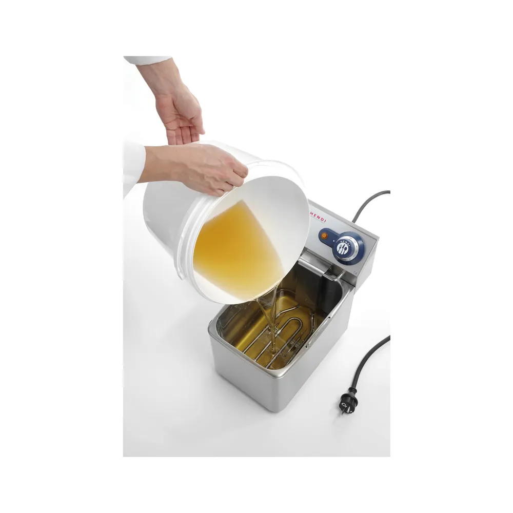 Friteuza electrica Blue Line 6L, 3300W, termostat 190°C [4]