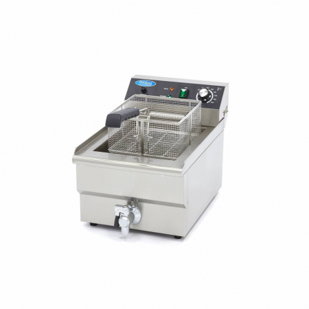 Echipamente Fast-food - Friteuza electrica cu robinet 16L, 3000W, 230V