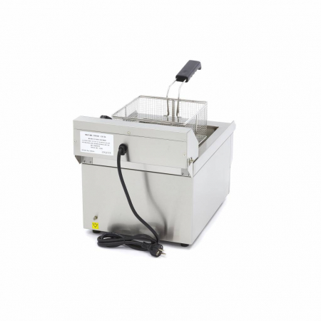 Friteuza electrica cu robinet 16L, 3000W, 230V [4]