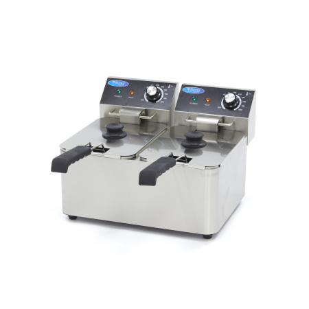 Echipamente Fast-food - Friteuza electrica 2x6L, 2x3000W, 230V