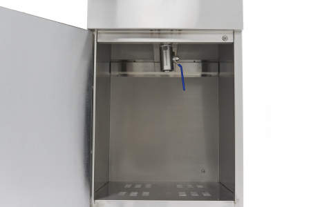 Friteuza electrica cu suport tip dulap si robinet 16L, 5000W, 400V [6]