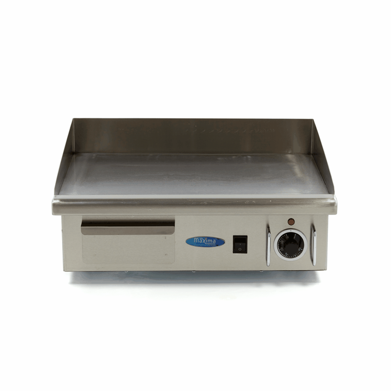 Gratar Fry-top electric neted din inox, 550×365 mm, 3 kW, 230V [3]