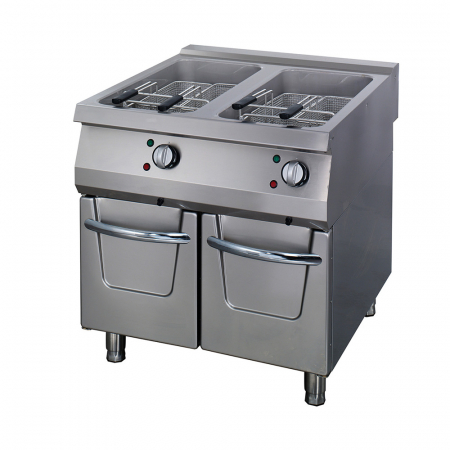 Friteuza electrica profesionala 2x22 litri cu suport, 36 kW, 400V, linia 900 [1]